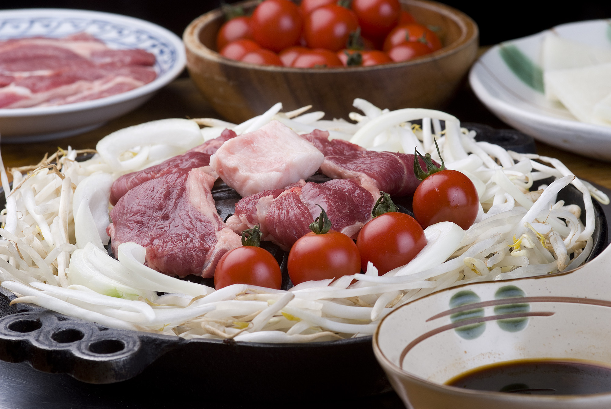 札幌　生ラムジンギスカン山小屋　料理1
